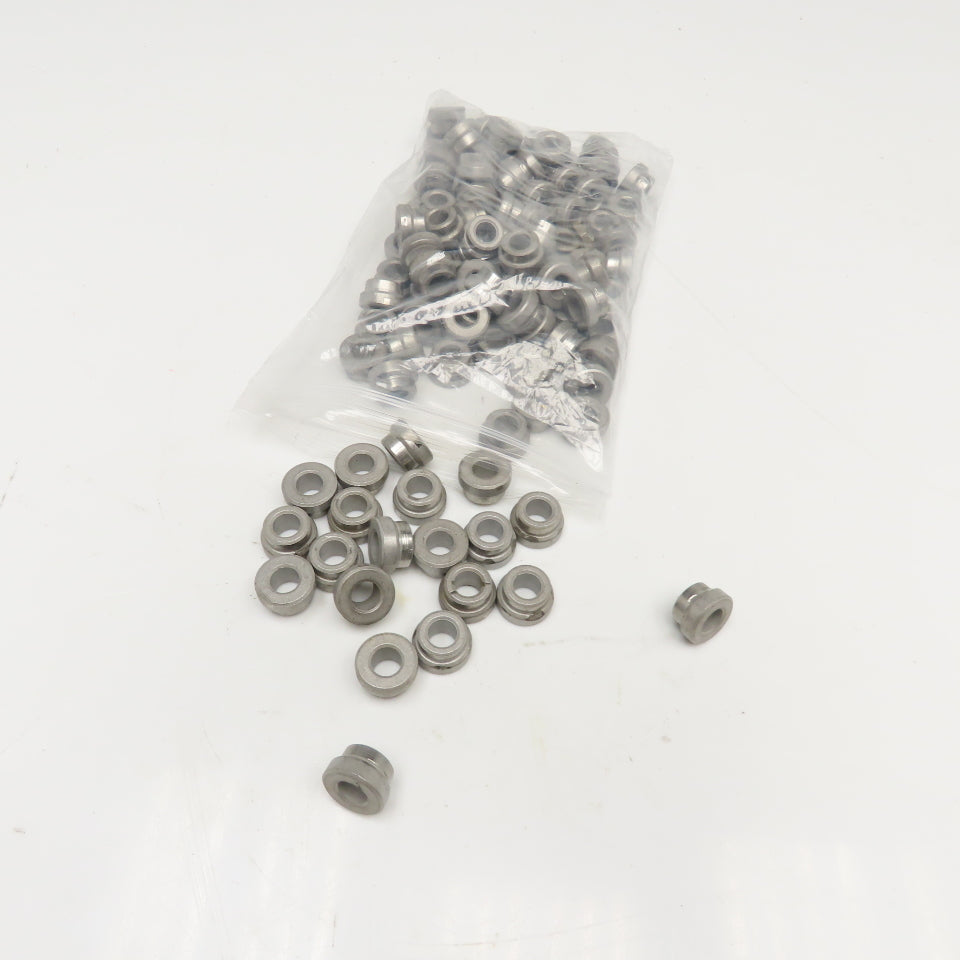 10mm ID x 17mm Press In Shouldered Steel Guide Bushing Injection Mold Lot Of 100