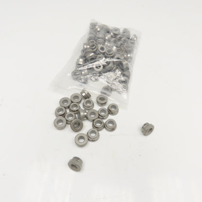 10mm ID x 17mm Press In Shouldered Steel Guide Bushing Injection Mold Lot Of 100