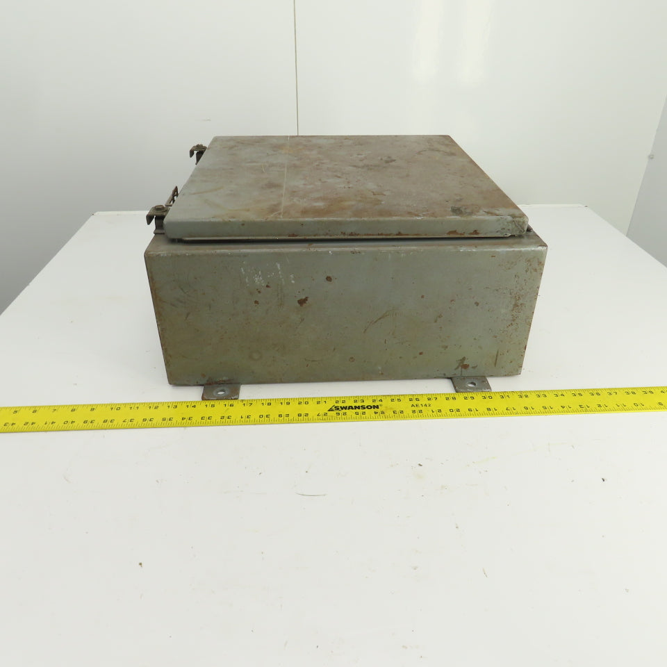 Hoffman H-478395 20" x 20" x 8" Electrical Enclosure W/Backplate 12,13 Enc.