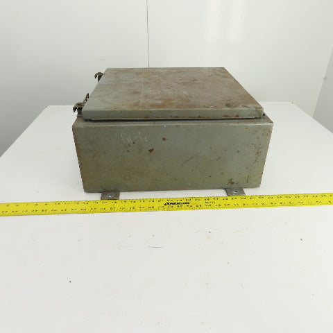Hoffman H-478395 20" x 20" x 8" Electrical Enclosure W/Backplate 12,13 Enc.