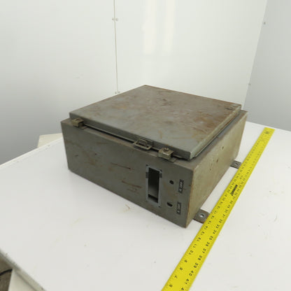 Hoffman H-478395 20" x 20" x 8" Electrical Enclosure W/Backplate 12,13 Enc.