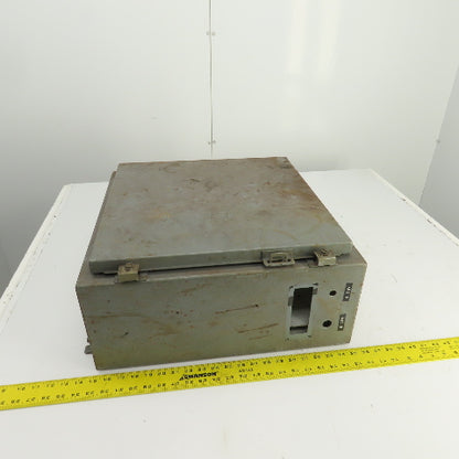 Hoffman H-478395 20" x 20" x 8" Electrical Enclosure W/Backplate 12,13 Enc.