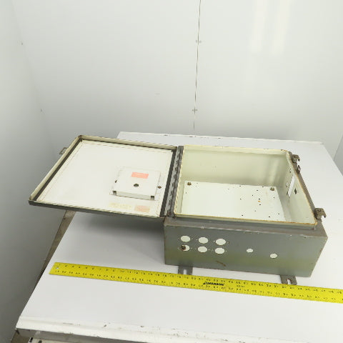Hoffman H-478395 20" x 20" x 8" Electrical Enclosure W/Backplate 12,13 Enc.