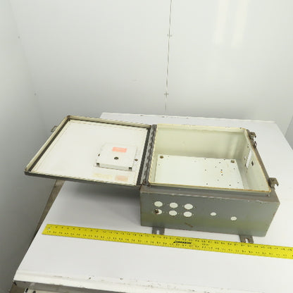 Hoffman H-478395 20" x 20" x 8" Electrical Enclosure W/Backplate 12,13 Enc.