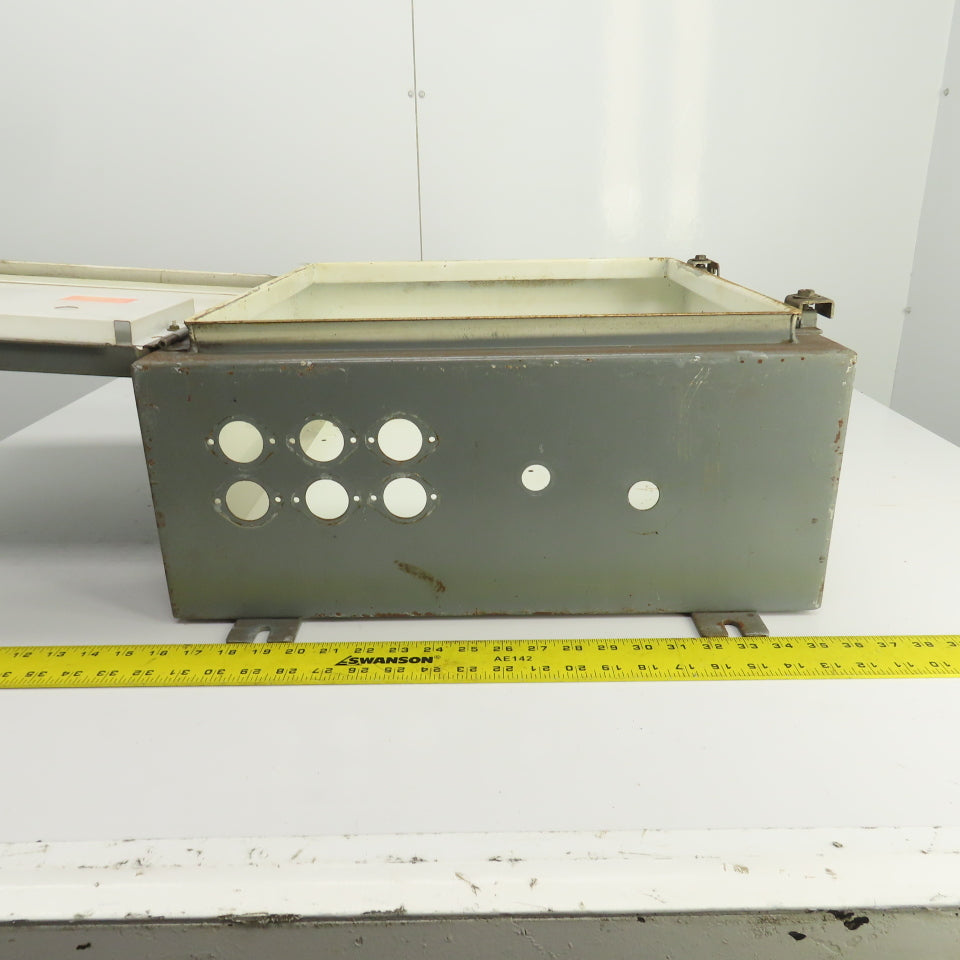 Hoffman H-478395 20" x 20" x 8" Electrical Enclosure W/Backplate 12,13 Enc.