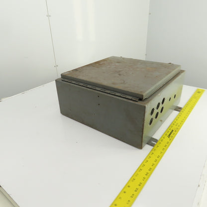 Hoffman H-478395 20" x 20" x 8" Electrical Enclosure W/Backplate 12,13 Enc.