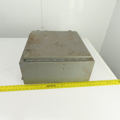Hoffman H-478395 20" x 20" x 8" Electrical Enclosure W/Backplate 12,13 Enc.