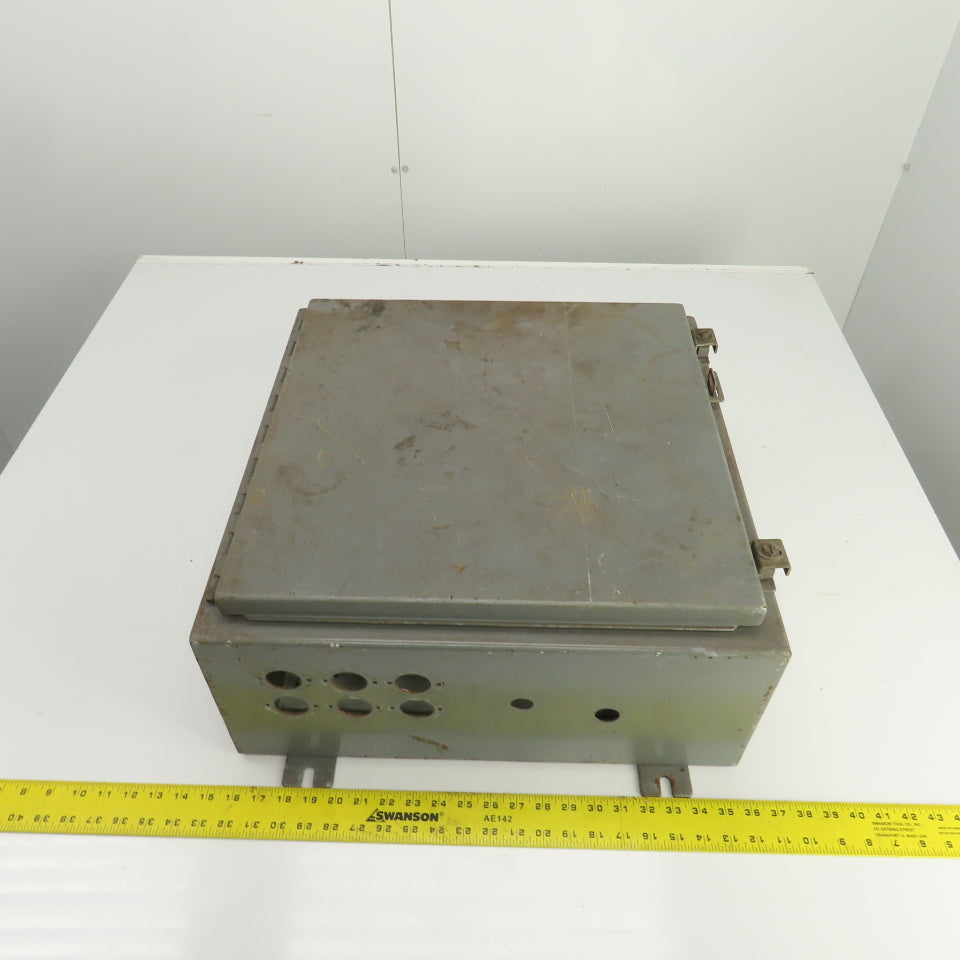 Hoffman H-478395 20" x 20" x 8" Electrical Enclosure W/Backplate 12,13 Enc.