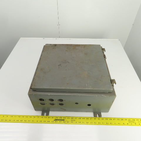 Hoffman H-478395 20" x 20" x 8" Electrical Enclosure W/Backplate 12,13 Enc.