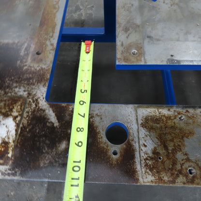 68" x 40" Steel Top 3/4" Machine Die Press Base Work Welding Table 32" Tall
