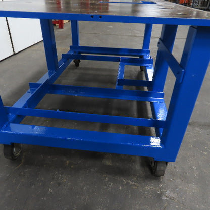 68" x 40" Steel Top 3/4" Machine Die Press Base Work Welding Table 32" Tall