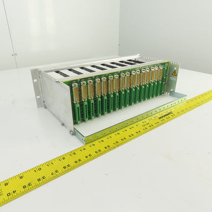 Bobst 707-FP 04 0704152702 8-Slot CPU Circuit Board Rack