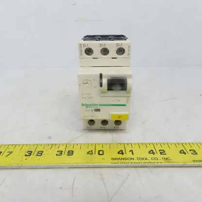 Schneider Electric GV2RT14 Manual Motor Starter 600V 3Ph 5Hp W/6-10A Overload