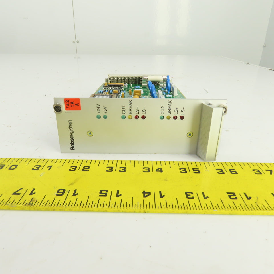 Bobst Registron 0394 5458 00 Programmed Circuit Board 707-KL