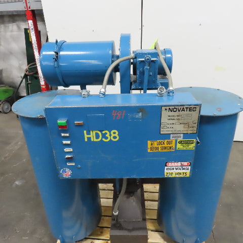 Novatec CD-120 Granulated Desiccant Dehumidifying Dryer 230V 3Ph 120Lbs