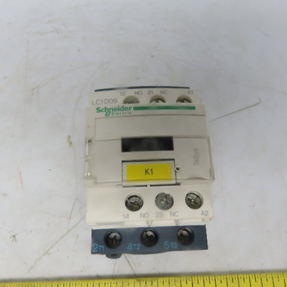 Schneider Electric LC1D09 Contactor Starter W/LAD4BBVU Cabling Accessory
