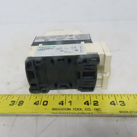 Schneider Electric LC1D09 Contactor Starter W/LAD4BBVU Cabling Accessory