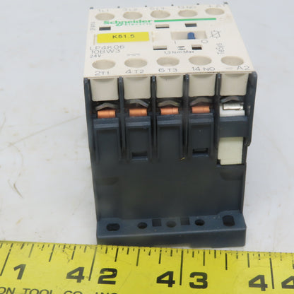 Schneider Electric LP4K0610BW3 3Hp Contactor Control Relay 24VDC Coil  Lot of 3