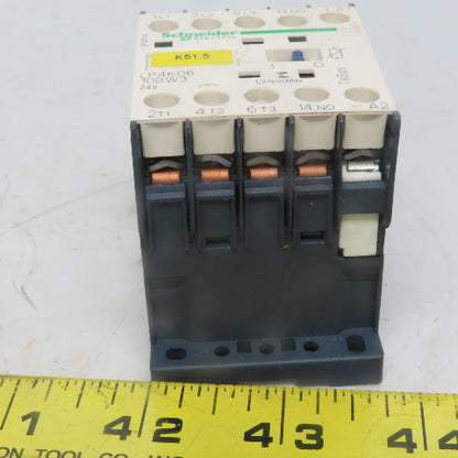 Schneider Electric LP4K0610BW3 3Hp Contactor Control Relay 24VDC Coil  Lot of 3