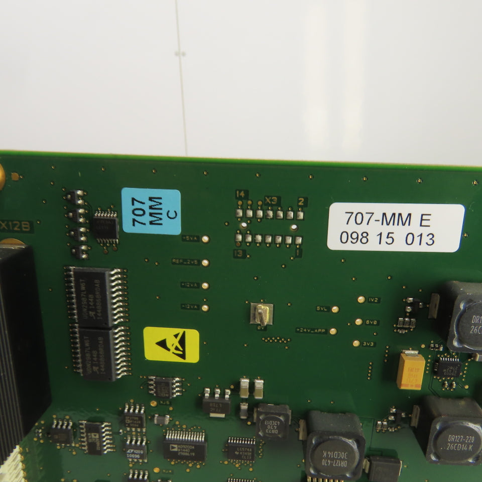 Bobst Registron 0704169901 Circuit Board 707-MM E 098 15 013