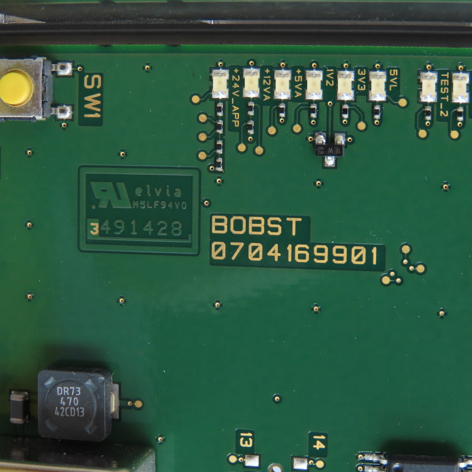 Bobst Registron 0704169901 Circuit Board 707-MM E 098 15 012