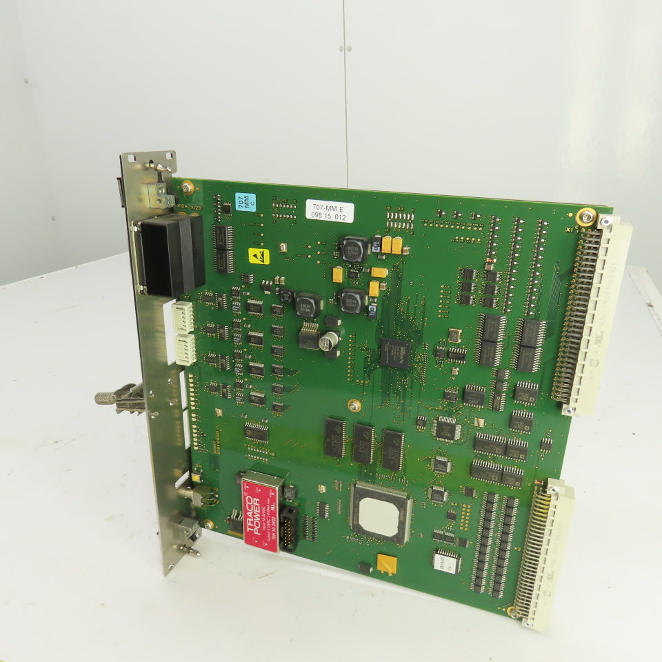 Bobst Registron 0704169901 Circuit Board 707-MM E 098 15 012