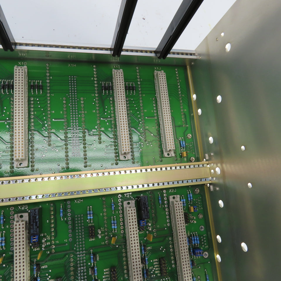 Bobst Registron 707-JN 06 0707-000-JN 5-Slot CPU Circuit Board Rack Controller