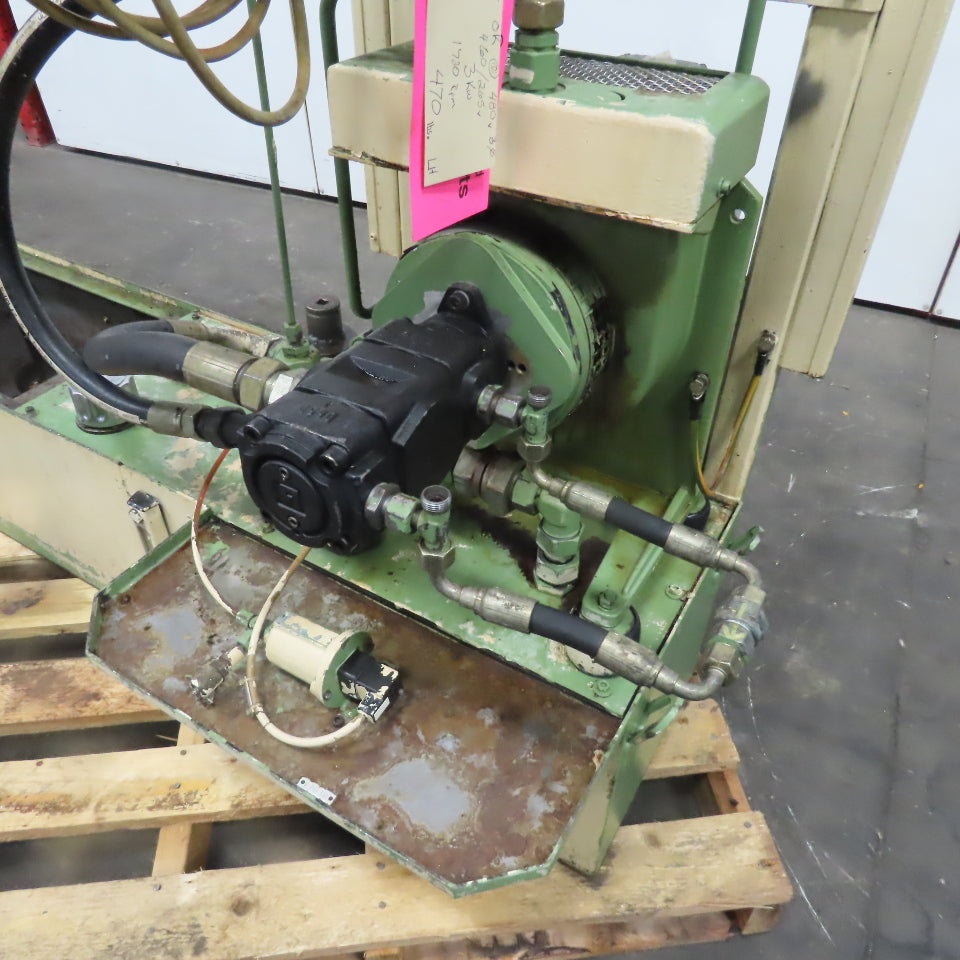 30 Gallon Hydraulic Power Unit W/ Cooler & Lubrication System 480V 3Ph