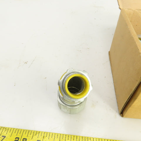 Crouse Hinds Co LTB7545GC 3/4" 45° Connector Ground Lug Insulated Lot of 7