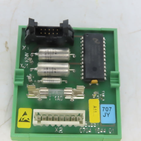 BOBST 707Y-JY-01 Circuit Board PCB W/Phoenix Contact UKM-SE 11,25 Holder