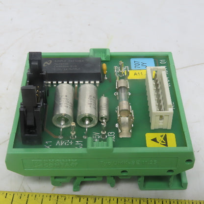 BOBST 707Y-JY-01 Circuit Board PCB W/Phoenix Contact UKM-SE 11,25 Holder