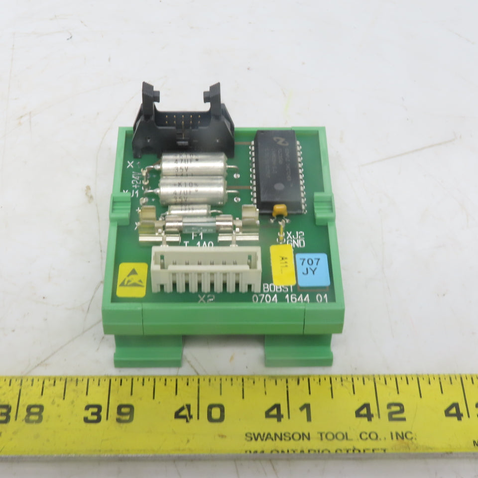 BOBST 707Y-JY-01 Circuit Board PCB W/Phoenix Contact UKM-SE 11,25 Holder