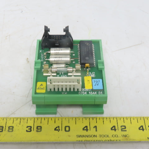 BOBST 707Y-JY-01 Circuit Board PCB W/Phoenix Contact UKM-SE 11,25 Holder