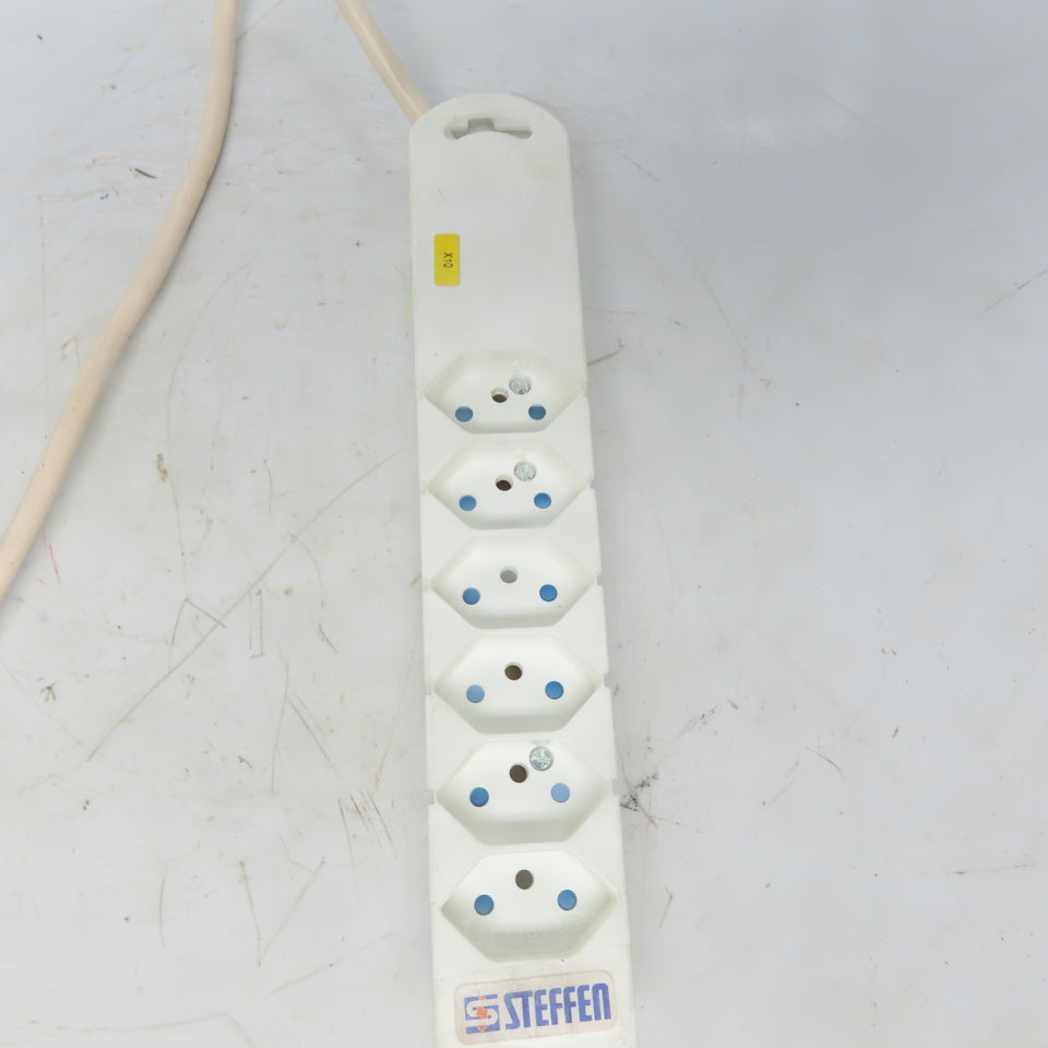 Steffen Steba ViriABL 221504 White Power Strip Magnetic Mount