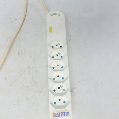 Steffen Steba ViriABL 221504 White Power Strip Magnetic Mount