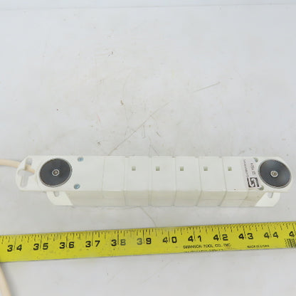 Steffen Steba ViriABL 221504 White Power Strip Magnetic Mount