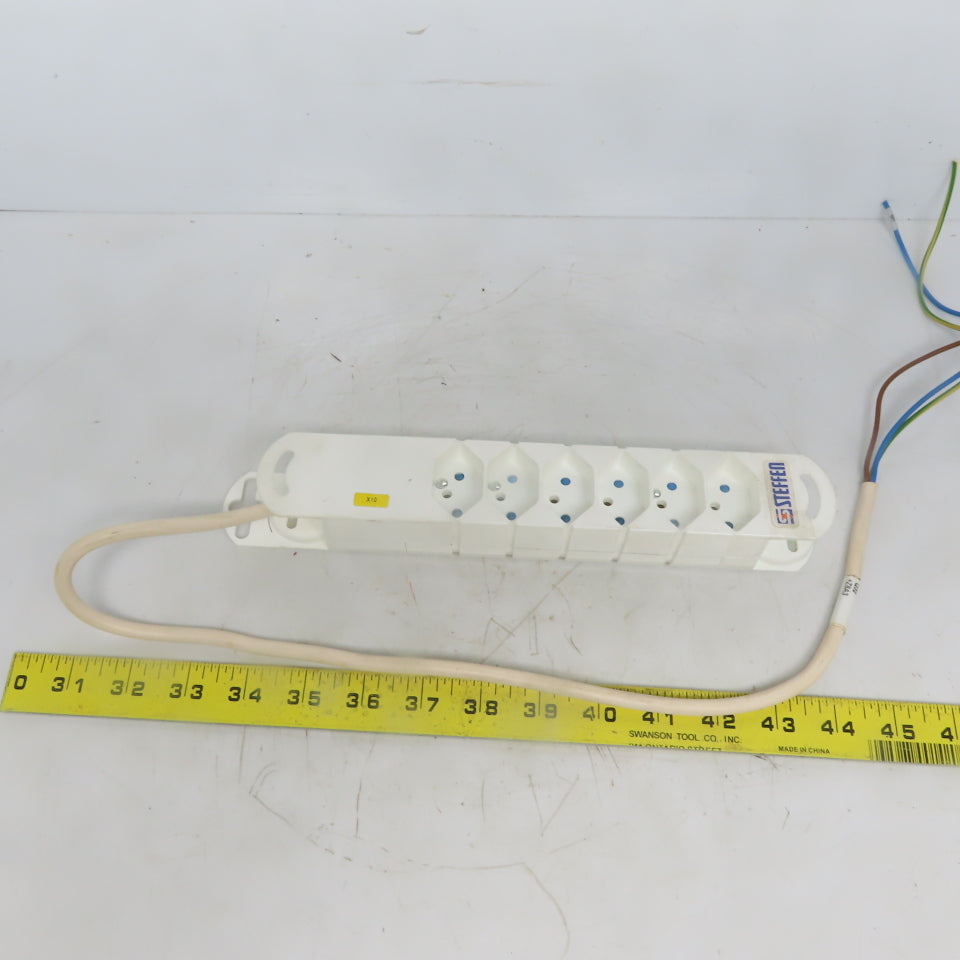 Steffen Steba ViriABL 221504 White Power Strip Magnetic Mount