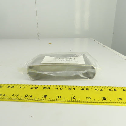 ASI Accurate Partitions 40-5260064 Stainless Steel G/A Shoe 6" x 4" H