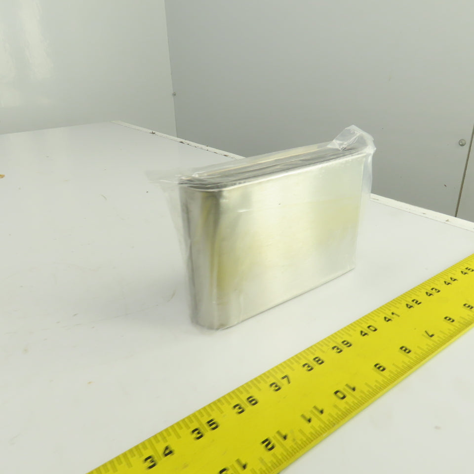 ASI Accurate Partitions 40-5260064 Stainless Steel G/A Shoe 6" x 4" H