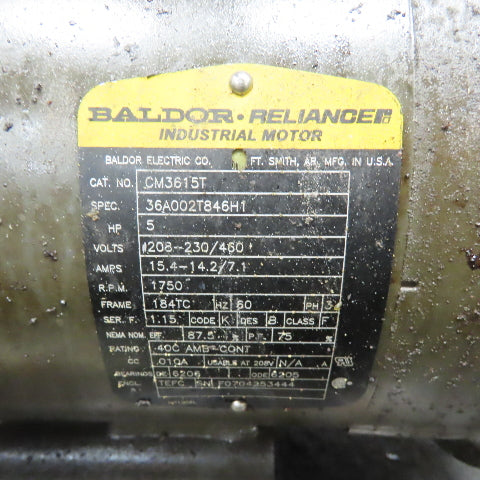 Cool Blaster 230/460V 5Hp High Pressure Coolant System Parts/Repair