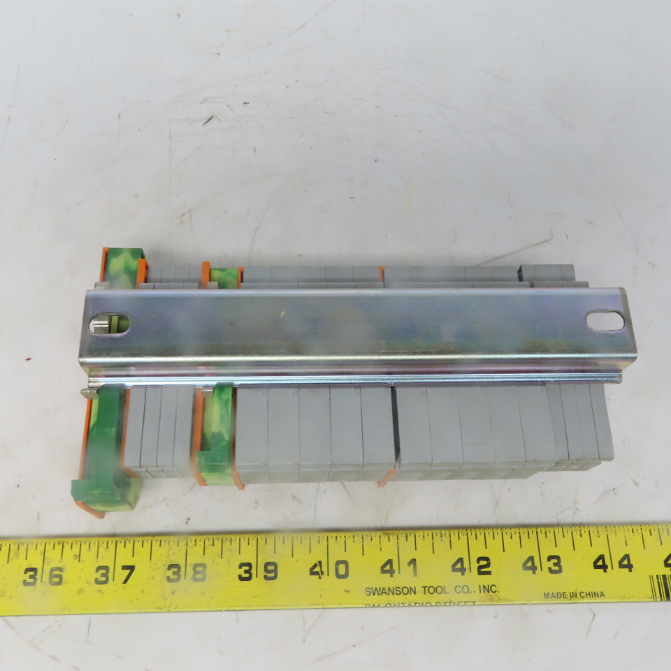 Wago 284, 283 & 280 Din Rail Terminal Block Strip Assembly