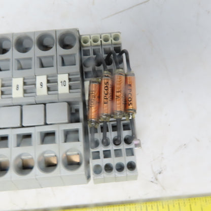 Wago 284, 283 & 280 Din Rail Terminal Block Strip Assembly