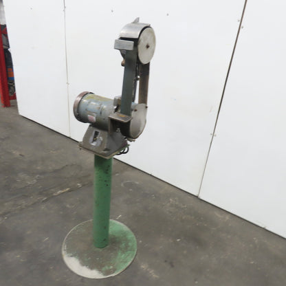 2" Pedestal Belt Sander Grinder 110/120V 1Ph
