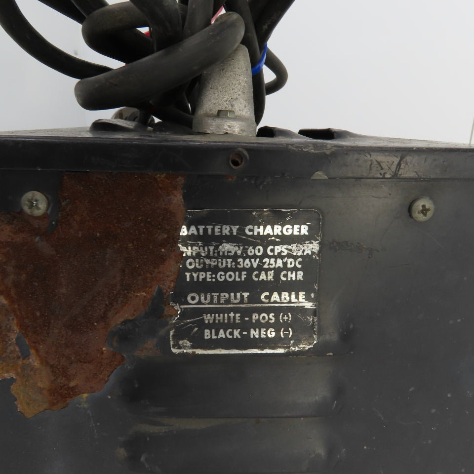 Textron E-Z-Go 36V 25A Golf Cart Battery Charger 115V Input