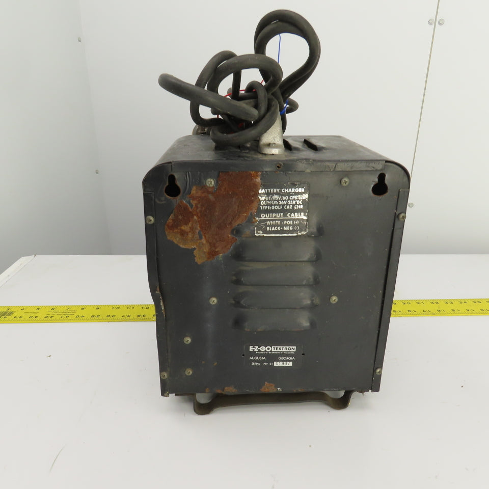 Textron E-Z-Go 36V 25A Golf Cart Battery Charger 115V Input