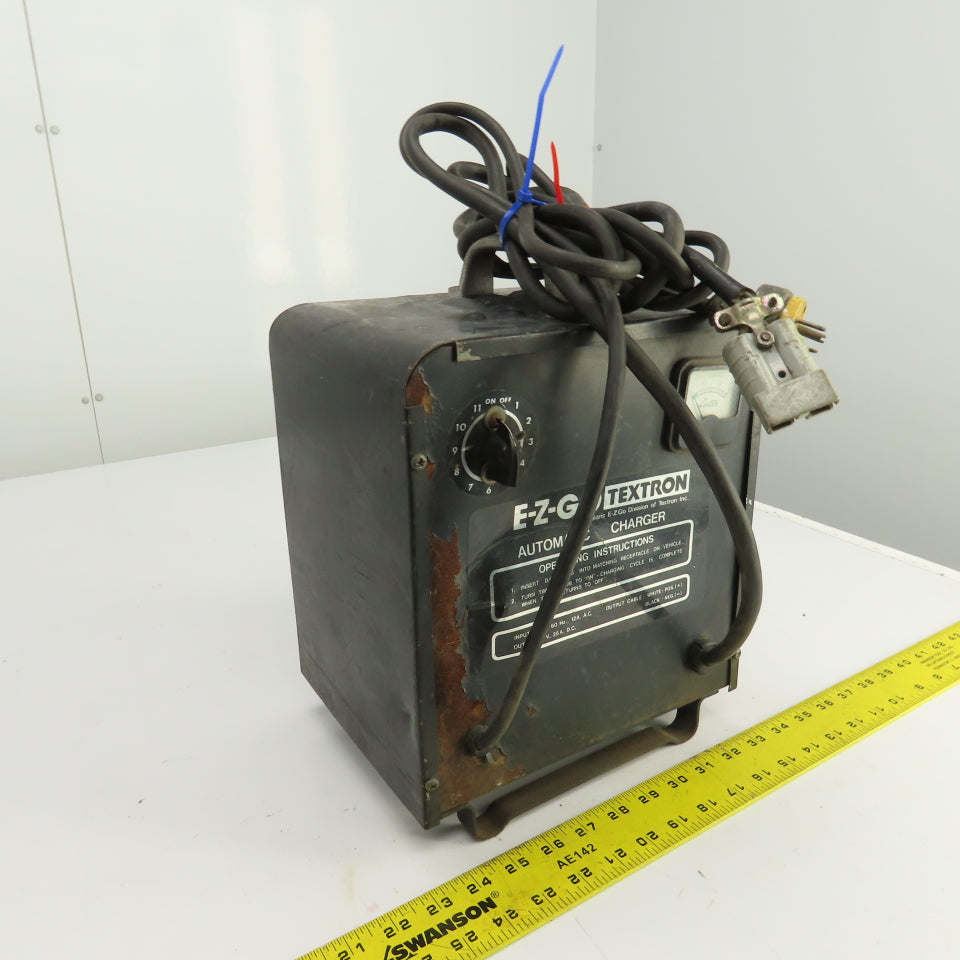 Textron E-Z-Go 36V 25A Golf Cart Battery Charger 115V Input