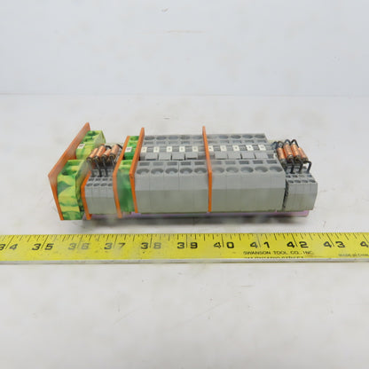 Wago 284, 283 & 280 Din Rail Terminal Block Strip Assembly