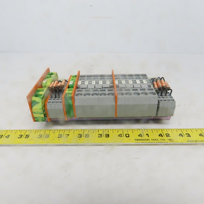 Wago 284, 283 & 280 Din Rail Terminal Block Strip Assembly