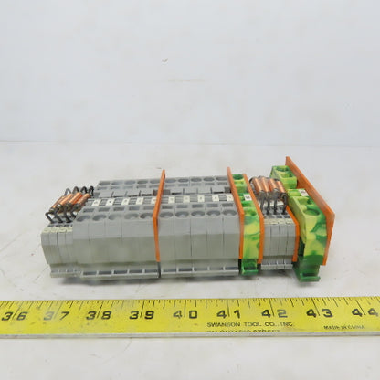 Wago 284, 283 & 280 Din Rail Terminal Block Strip Assembly