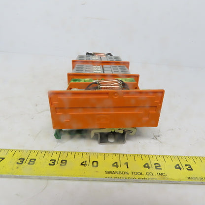 Wago 284, 283 & 280 Din Rail Terminal Block Strip Assembly